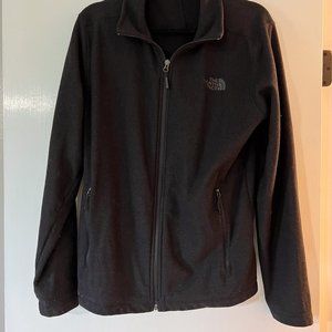Mens The North Face Black Soft Shell Jacket Coat Size Large